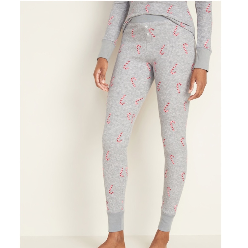 Candy Cane Thermal Pajama Bottoms